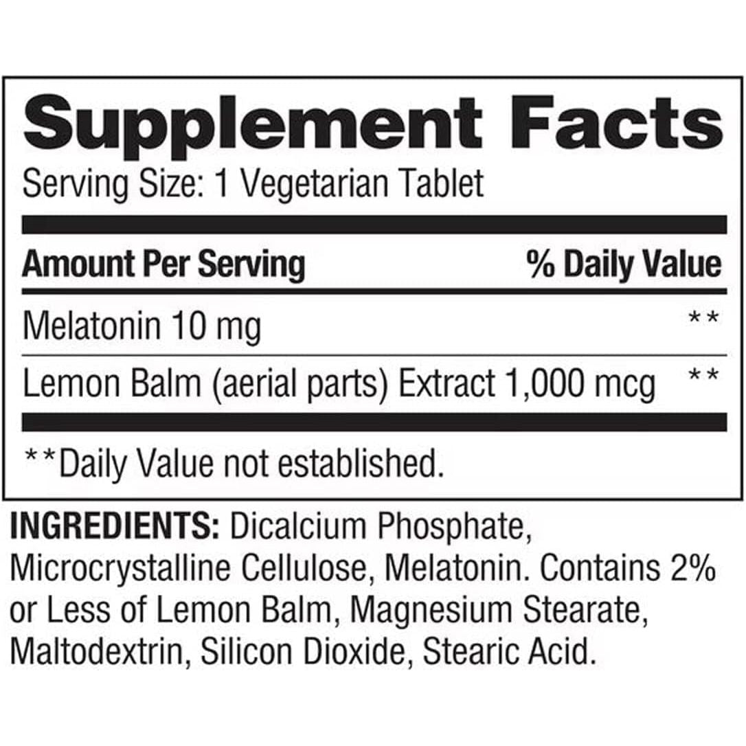 Spring Valley Extra Strength Melatonin Tablets 10 Mg 240 Count - Suppviv