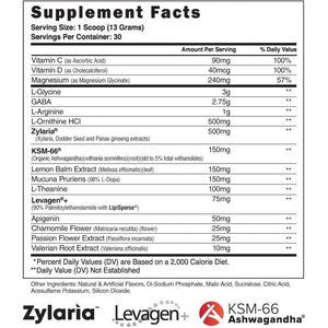 Steel Supplements Rested - Af I Deep Sleep Aid and Muscle Recovery Powder 30 Servings - Suppviv