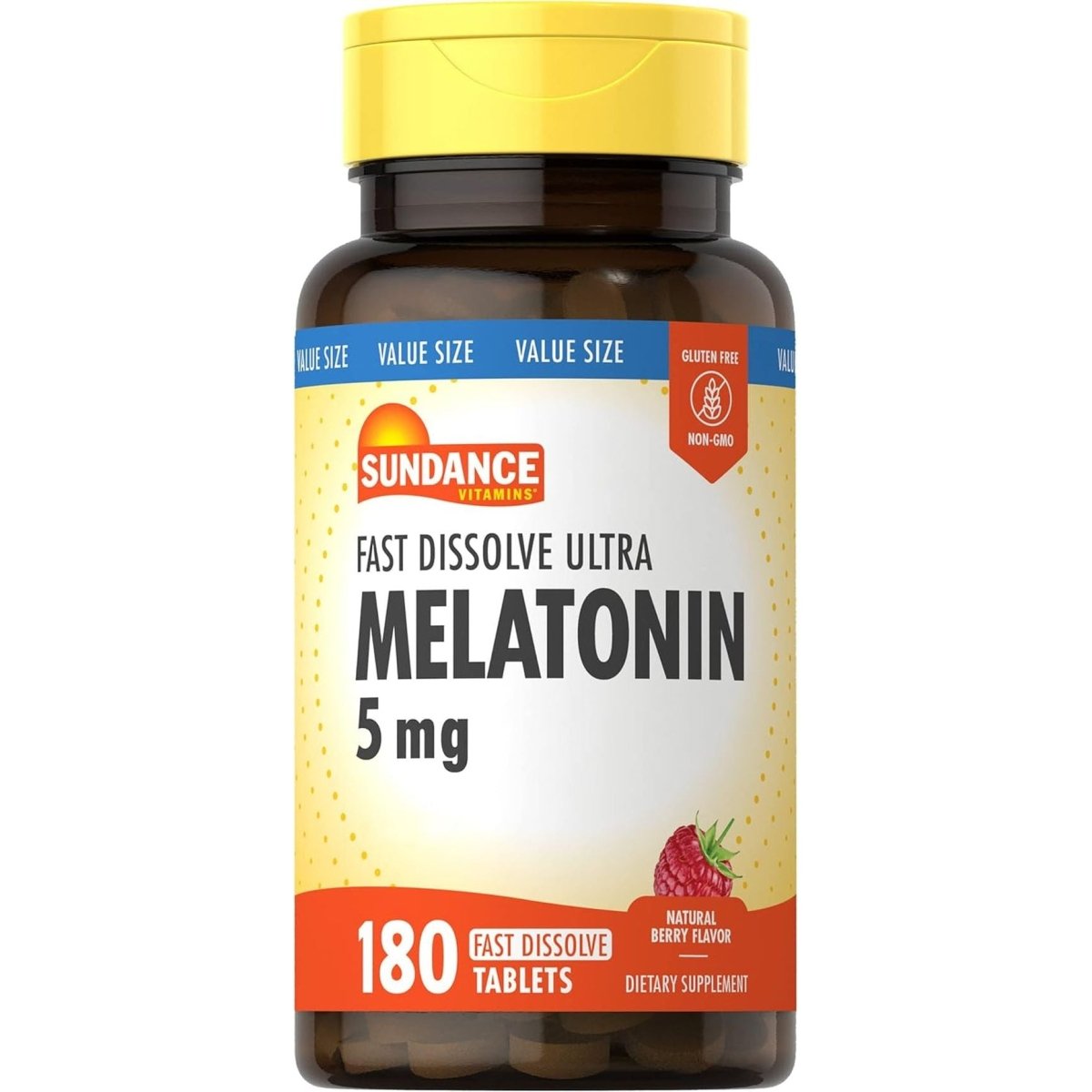 Sundance Melatonin 5Mg Tablets | 180 Vegetarian Count - Suppviv