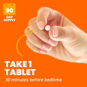 Sundown Melatonin 5Mg, Supports Sound Quality Sleep, 90 Tablets - Suppviv