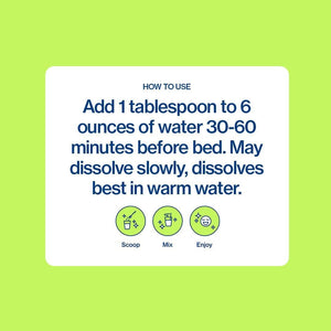 Sunwink Sleep Cozy Lemon Superfood Powder Drink Mix for Relaxation 4.8 Oz, 15 Servings - Suppviv