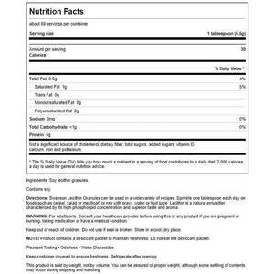 Swanson 100% Pure Lecithin Granules (Non - Gmo) 16 Ounce (1 Lb) (454 G) Granules - Suppviv