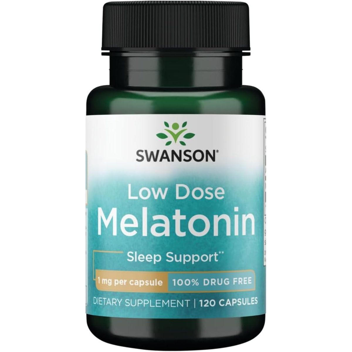 Swanson Melatonin - Sleep and Rela Ation 120 Capsules - Suppviv