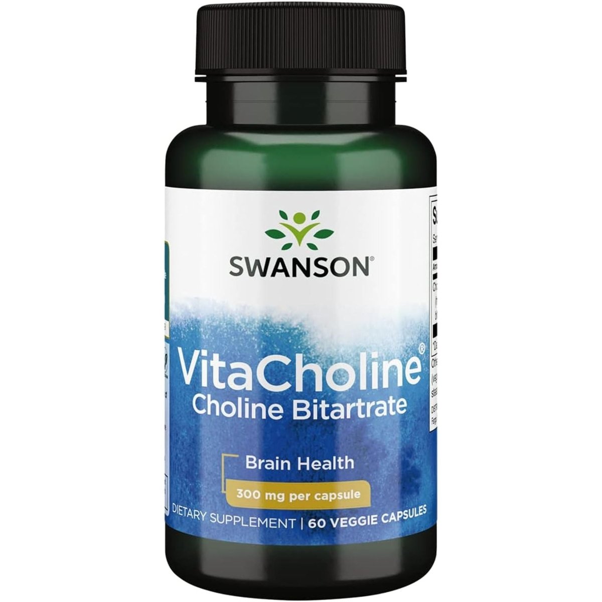 Swanson Vitacholine 300 Milligrams 60 Veg Capsules - Suppviv