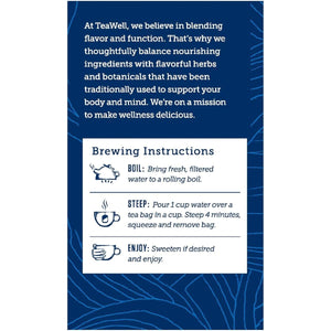 Teawell Sleep Wellness Tea, 12 Count - Suppviv