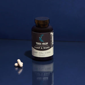 TERRA ORIGIN Sleep 5Mg Melatonin, L - Tryptophan - 60 Capsules - Suppviv