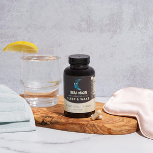 TERRA ORIGIN Sleep 5Mg Melatonin, L - Tryptophan - 60 Capsules - Suppviv