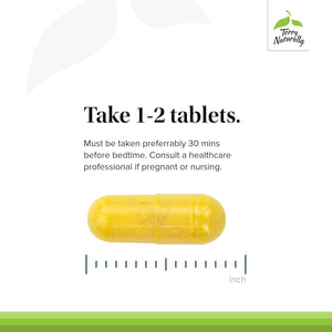 Terry Naturally Curamin Nighttime - Curcumin & DLPA Capsule Supplement - Non - Gmo Supplement to Support Healthy Sleep & Relaxation - Herbal Supplement with Melatonin - 60 Capsules - Suppviv