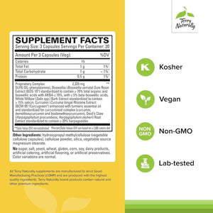 Terry Naturally Curamin Nighttime - Curcumin & DLPA Capsule Supplement - Non - Gmo Supplement to Support Healthy Sleep & Relaxation - Herbal Supplement with Melatonin - 60 Capsules - Suppviv