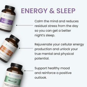 The Wellness Company Restful Sleep with Melatonin | 60 Capsules - Suppviv