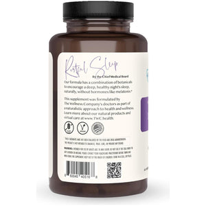 The Wellness Company Restful Sleep with Melatonin | 60 Capsules - Suppviv