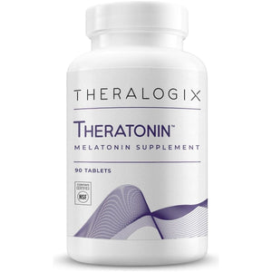 Theralogix Theratonin Melatonin - Sleep Support Supplement (90 Tablets) 90 Day Supply - Suppviv