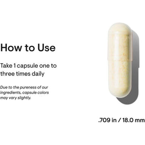 THORNE Adrenal Cortex - Bovine Adrenal Cortex Supplement for Cortisol Management - 60 Capsules - Suppviv