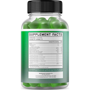 Thyroid Support Gummies for Women & Men Ashwaganda, Iodine & More (90 Gummies).