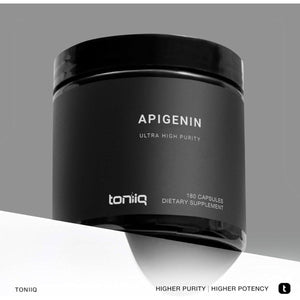 Toniiq Ultra High Strength Apigenin - 100Mg Concentrated Formula 180 Capsules - Suppviv