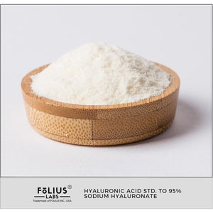 Ultra High Purity Hyaluronic Acid Capsules 500Mg - 95% Sodium Hyaluronate - Suppviv