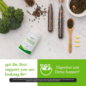 USANA Hepasil DTX with Incelligence Detox-Support Complex for Comprehensive Liver Support - 84 Tablets.