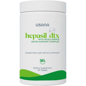 USANA Hepasil DTX with Incelligence Detox-Support Complex for Comprehensive Liver Support - 84 Tablets.