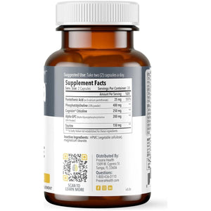 Vital Choline - Supports Memory & Mental Clarity - Promotes Healing from Brain Injury & Cellular Regenertation 60 Count - Suppviv