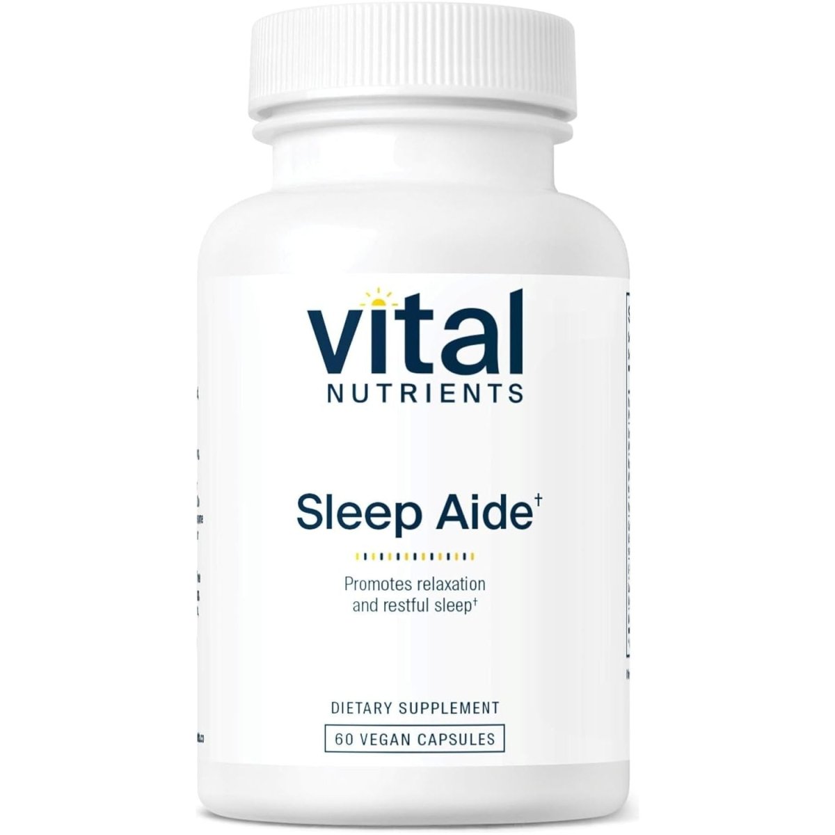 Vital Nutrients - Vegan Sleep Supplement | Promotes Relaxation & Restful Sleep 60 Capsules - Suppviv