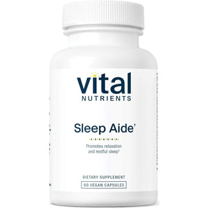Vital Nutrients - Vegan Sleep Supplement | Promotes Relaxation & Restful Sleep 60 Capsules - Suppviv