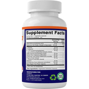 Vitamatic Advanced Sleep Aid with Melatonin - 120 Capsules - Suppviv