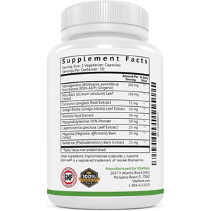 Vitamonk Cortitrax Natural Cortisol Blocker - Doctor Formulated Cortisol Manager, 60 Capsule - Suppviv