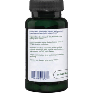 Vitanica Cortisol Relief - Dr. Formulated Sleep, Stress, Cortisol Manager 60 Capsules - Suppviv