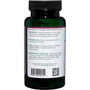 Vitanica Sleepblend - Non Habit Forming Sleep Support Melatonin Supplement 60 Capsules - Suppviv