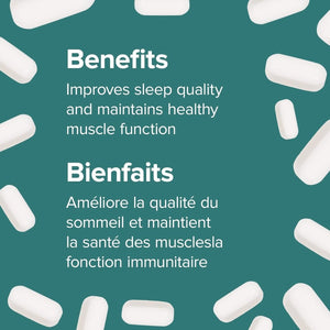 Webber Naturals Melatonin Magnesium 10/150 Mg 60 Tablets - Suppviv