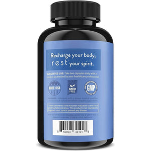 Wellpath Rest Valerian Root Sleep Aid for Adults with Melatonin & L - Theanine 60 Ct - Suppviv