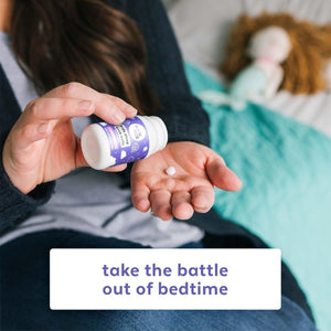 Wink Well Kids Melatonin Chewable Melts - Baby Sleep Aid Chews with Melatonin 1Mg 30 Melts - Suppviv