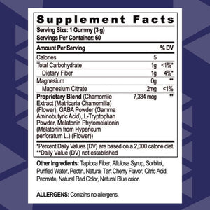 Youngevity beyond Sleep Gummies – Supports Restful Sleep and Relaxation 60 Vegan - Suppviv