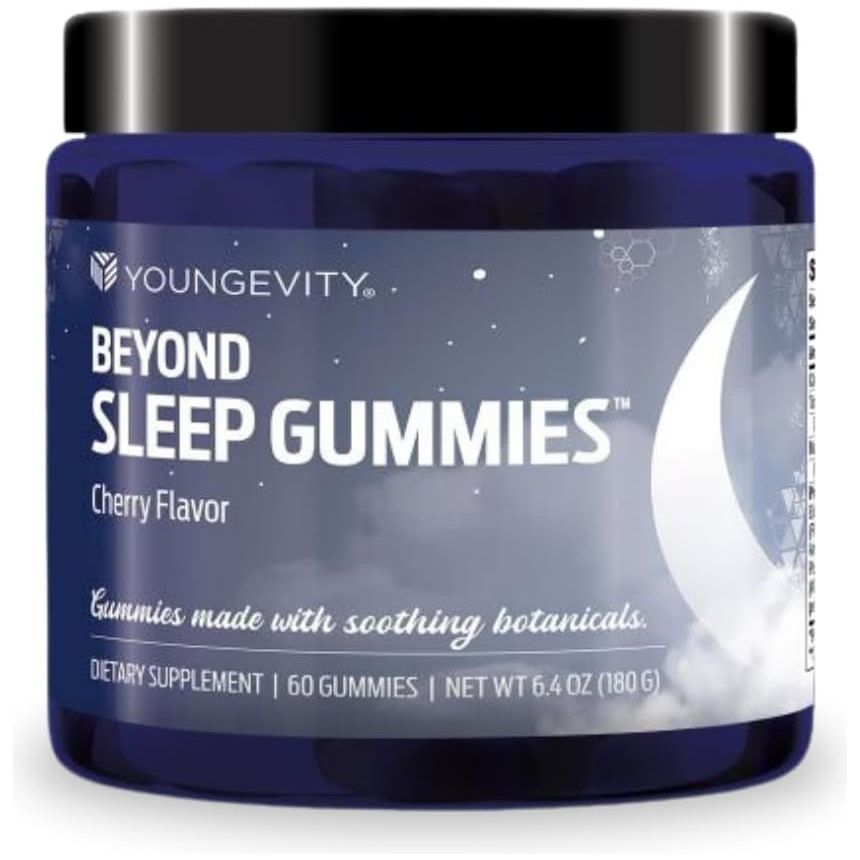 Youngevity beyond Sleep Gummies – Supports Restful Sleep and Relaxation 60 Vegan - Suppviv