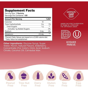 Zahler - Chapter One Sleep Melatonin Gummies for Kids & Adults (120 Flavored Gummies) - Suppviv