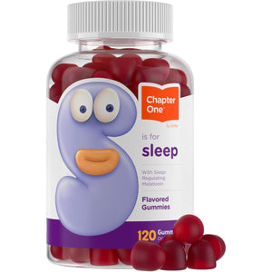 Zahler - Chapter One Sleep Melatonin Gummies for Kids & Adults (120 Flavored Gummies) - Suppviv