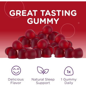 Zahler - Chapter One Sleep Melatonin Gummies for Kids & Adults (120 Flavored Gummies) - Suppviv