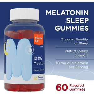 Zahler - Chapter Six Melatonin Gummies for Adults 10Mg - Suppviv