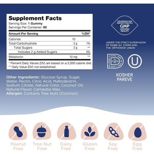 Zahler - Chapter Six Melatonin Gummies for Adults 10Mg - Suppviv