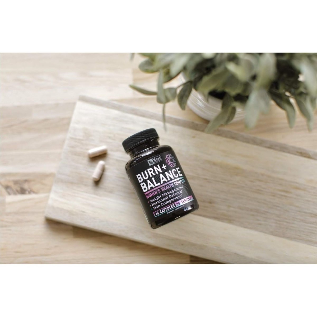 Zeal Naturals Weight Loss Support for Women + Daily Balance Vitmains Premium Diet Support Pills for Women and Hormone Support - Suppviv