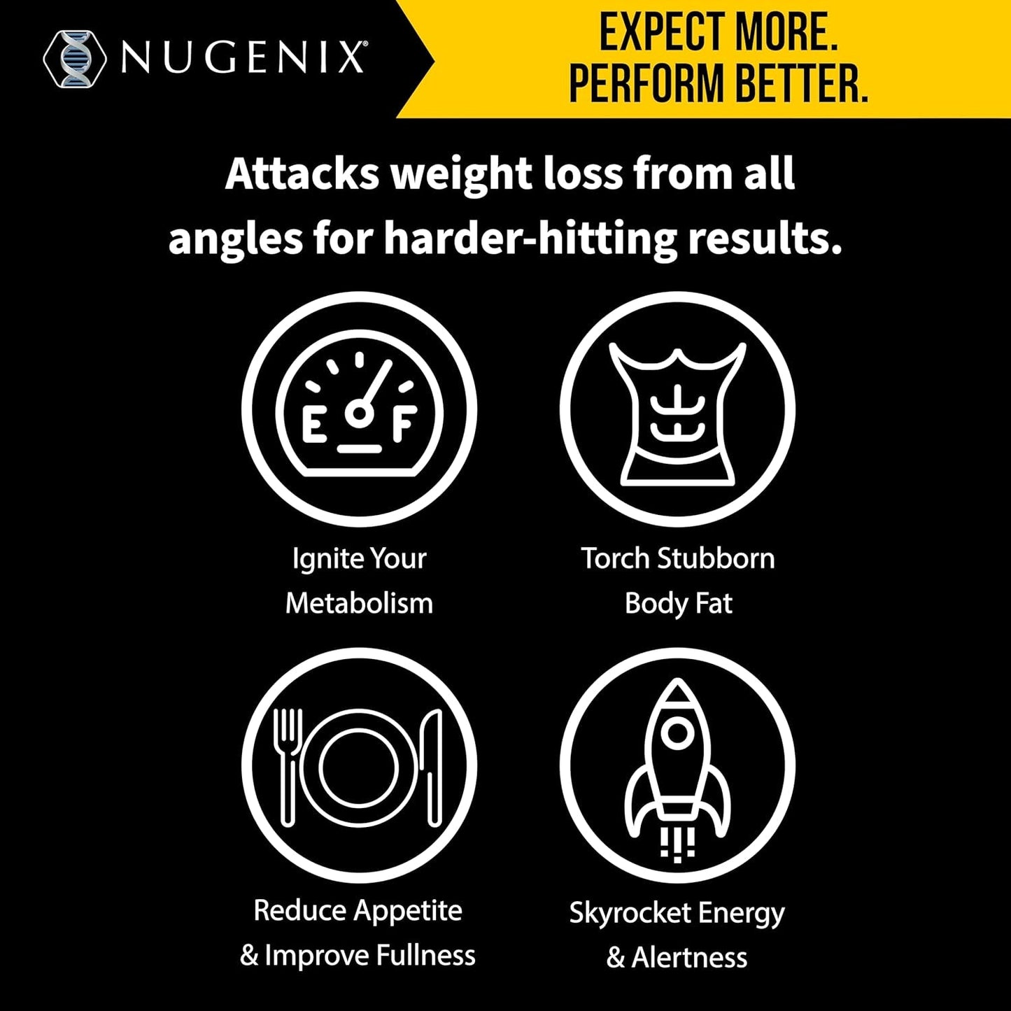 Nugenix Thermo-X: Thermogenic Fat Burner Supplement for Men 60 Count
