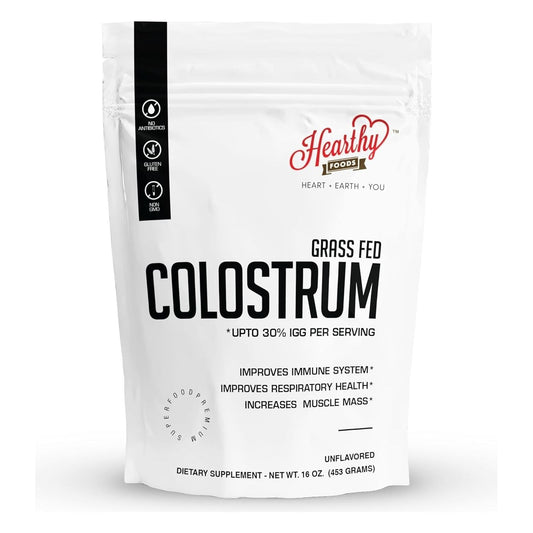Bovine Colostrum Powder - Upto 30% IGG, Leaky Gut Repair Supplements,  90 Servings