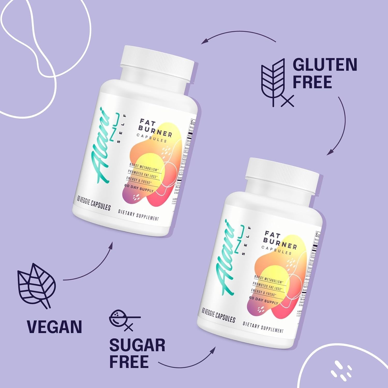 Alani Nu Premium Fat Burner Supplement, Metabolism Booster and Appetite Suppressant 60 Day Supply