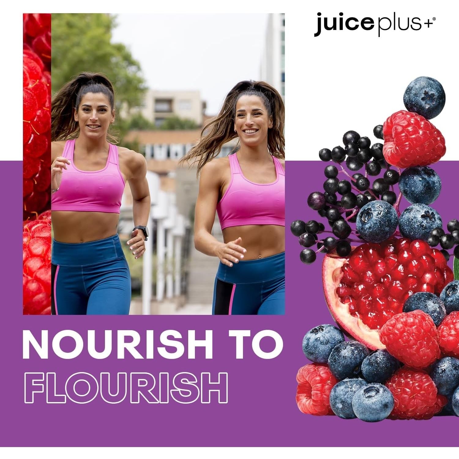 Juice Plus+ Fruit, Vegetable & Berry Blend for Immune Support, Cognitive Health & Radiant Skin - (120 Capsules)