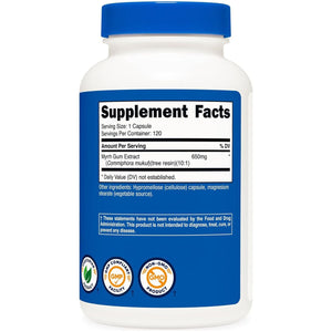 Nutricost Myrrh Extract Capsules 650 MG, 120 Capsules - Gluten Free, Vegetarian, Non-Gmo