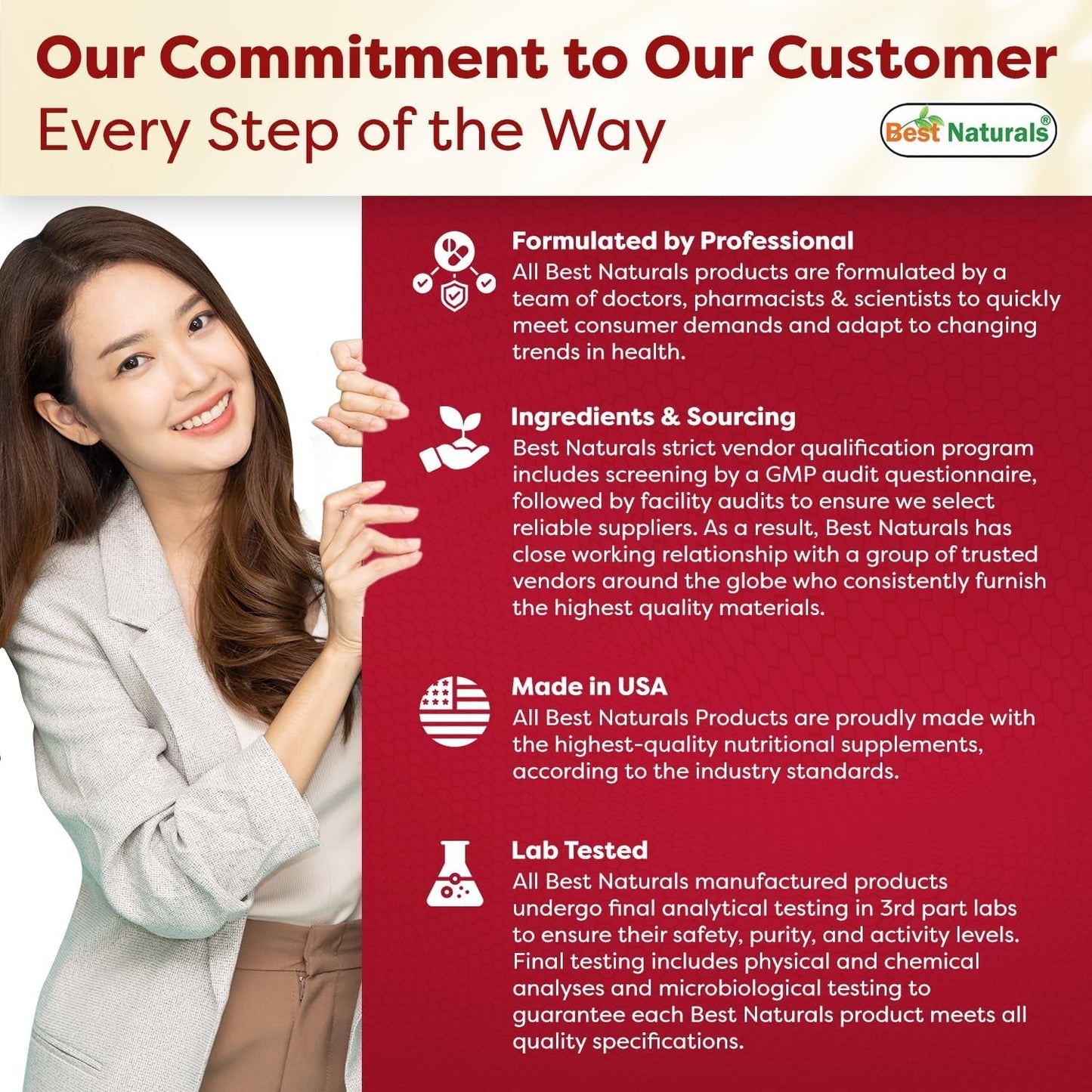 Best Naturals L-Citrulline 2000Mg/Serving - Non-Gmo - Gluten Free - 120 Tablets