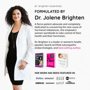 Dr. Brighten Saw Palmetto plus for Women - PCOS Support to Prevent Hair Loss Acne Oily Skin