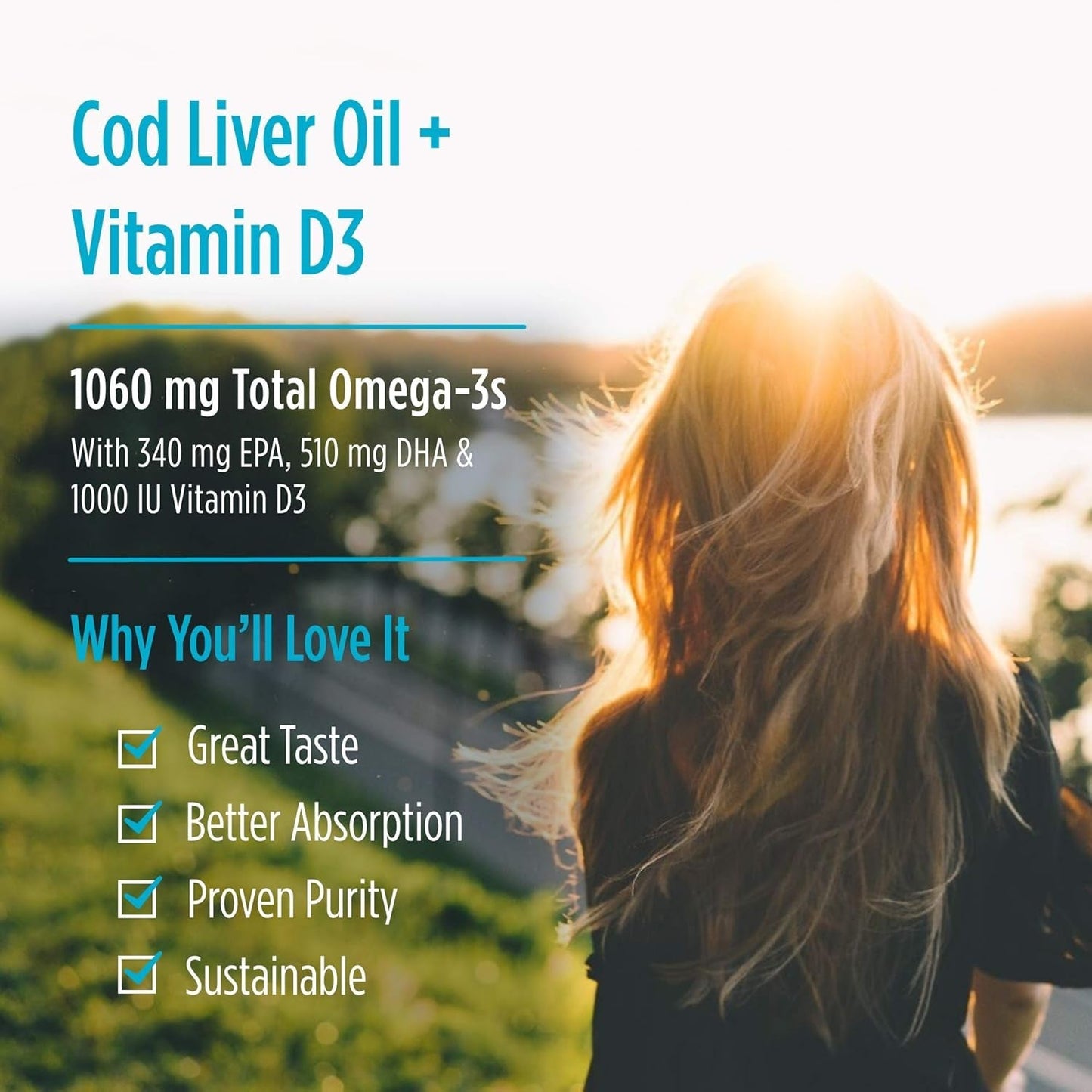 Nordic Naturals Arctic-D Cod Liver Oil, Lemon - 8 Oz - 1060 Mg Total Omega-3S + 1000 IU Vitamin D3 48 Servings