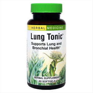Herbs Etc. Lung Tonic - Lung Supplement for Bronchial Support - Healthy Breathing Support - 60 Softgels