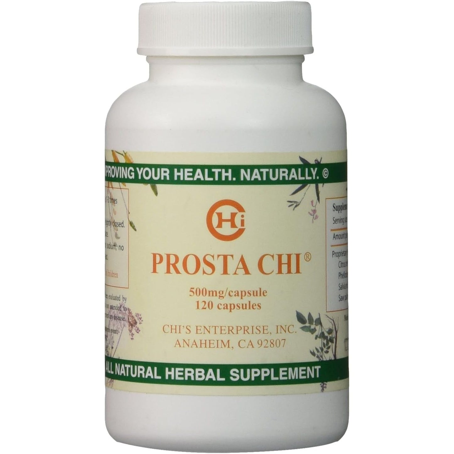 Chi'S Enterprise Prosta Chi 120 Caps,500Mg Capsules